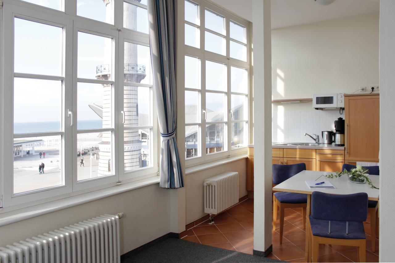 Apartmenthaus Am Leuchtturm Rostock Exterior foto